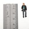 1:64 Diorama Painted Figure People Jacket Model Building Park Wheel