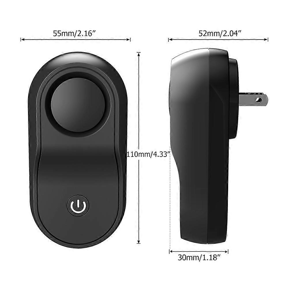 Mole Repellent Ultrasound Safe Vole Repeller for Hotel Villa Garden US Plug 110V