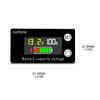 Digital Voltmeter Gauge with Color Screen for DC 8-100V LCD Display Lithium Lead-acid Battery Status Indicator for E-bik