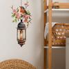 Birds On The Flower Pendant Light Wall Sticker For Bedroom Living Room Foyer Home Background Decoration