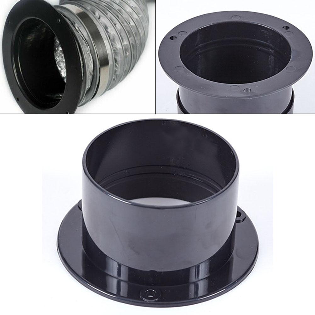 Round Shape Straight Pipe Wall-mounted 1PC 75mm ABS