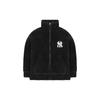 New MLB Velvet Jackets Unisex Black 3AFDB0326-50BKS