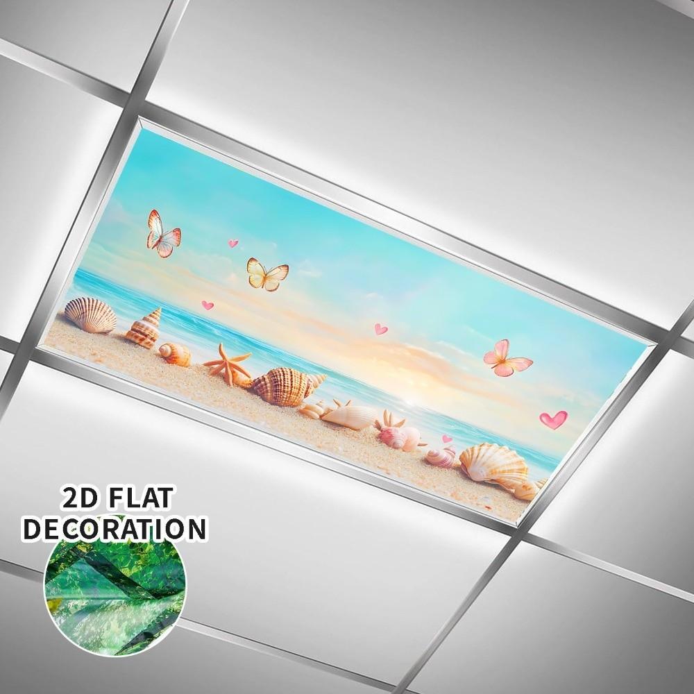 13 Styles Lampshade 122*61cm Magnetic Light Filters Fluorescent Light Covers Hospital