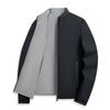 Middle-aged stand-up collar jacket top