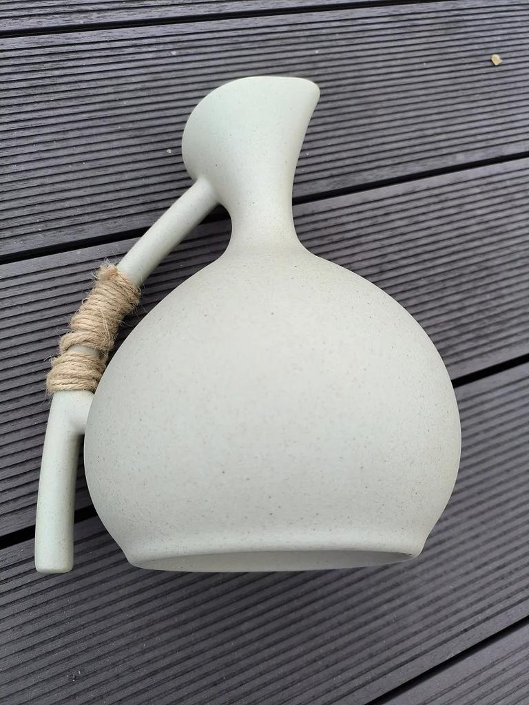 1300ml Ceramic Pitchers Cold Hot Water Kettle Large Capacity High Temperature Resistance Teapot Household Cup Drinkware Home