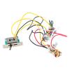 Accessorio Cablaggio Circuito Chitarra Selettore a 5 Vie Jack Cablaggio Controllo Tono Volume Chitarra