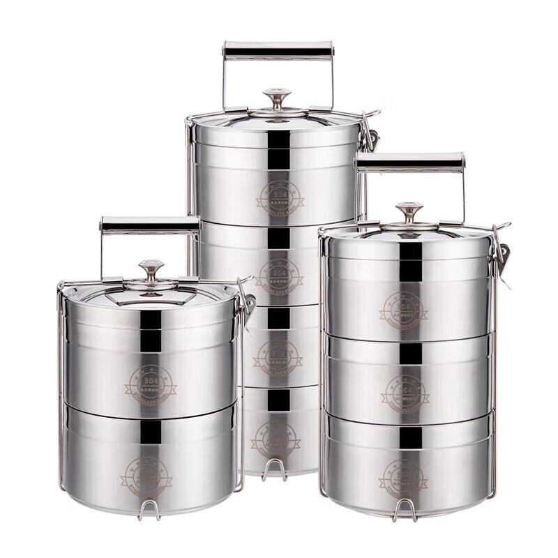 

Xiyi 304 Stainless Steel Stackable Insulated Lunch Box