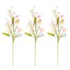 Artificial Easter Spray Vine with Pastel Easter Eggs and Berries Easter Egg Twig Branches Decorative Spring Floral Stems