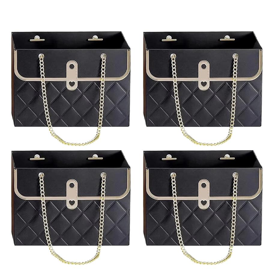 Flower Paper Gift Bags Bouquet Tote Bags Flower Packaging Box Birthday Bouquet Tote Bags Valentine s Day Gift Bags