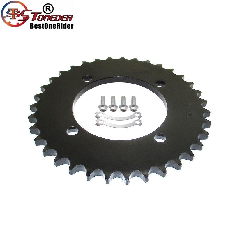 STONEDER Rear Sprocket 420 428 35T 37T 39T 41T 43T For SDG Hub Wheel Pit Dirt Bikes Motorcycle