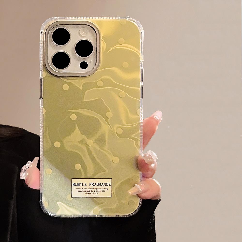 Gelbe Punkte Hülle für iPhone 17 iPhone 17 Pro Max