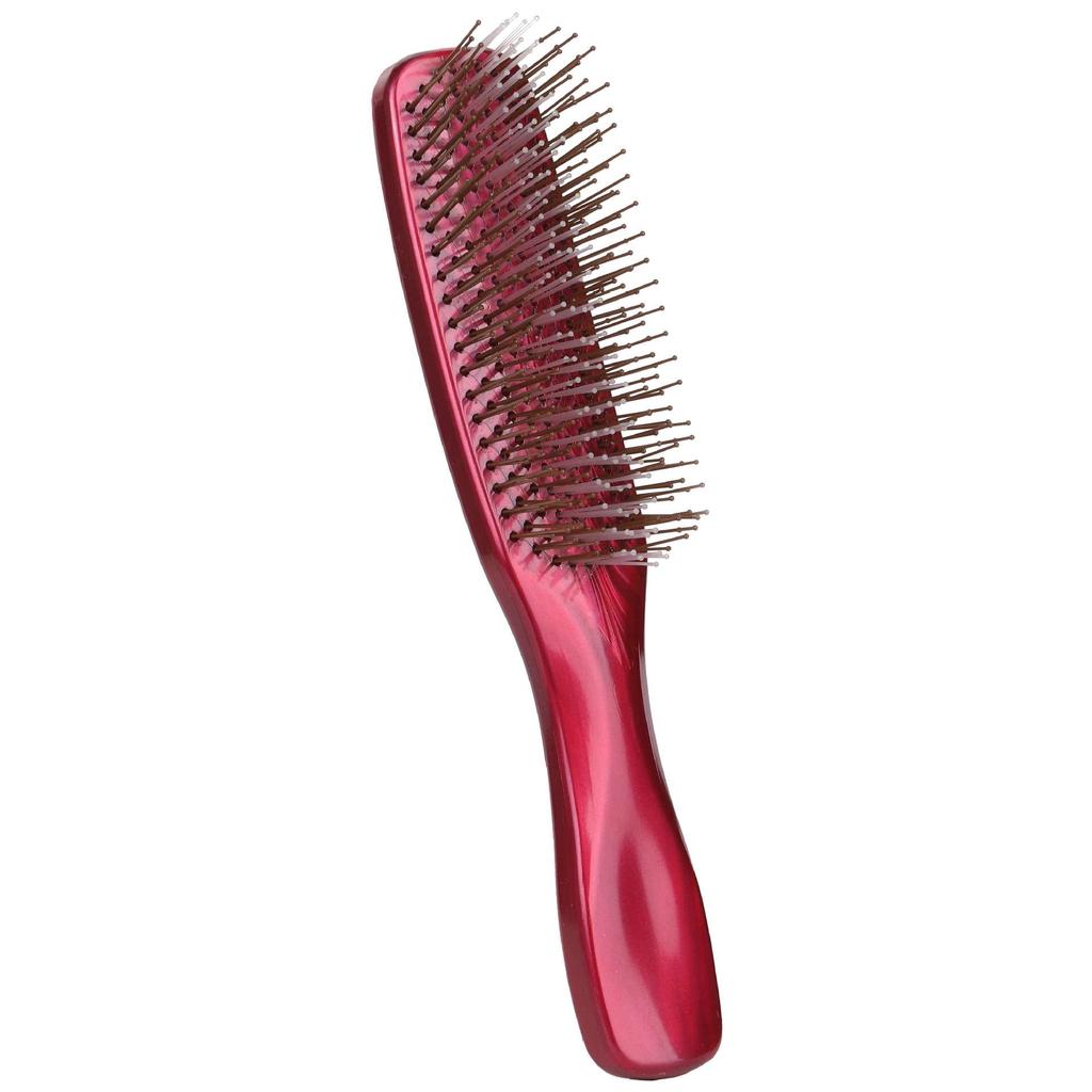 Dual-Use Fluffy Styling & Detangling Comb with Soft Fine Needles and Massage Feature