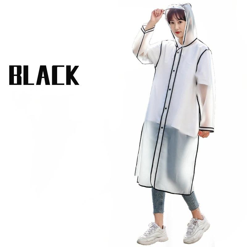 

EVA Frosted Adult Raincoat L