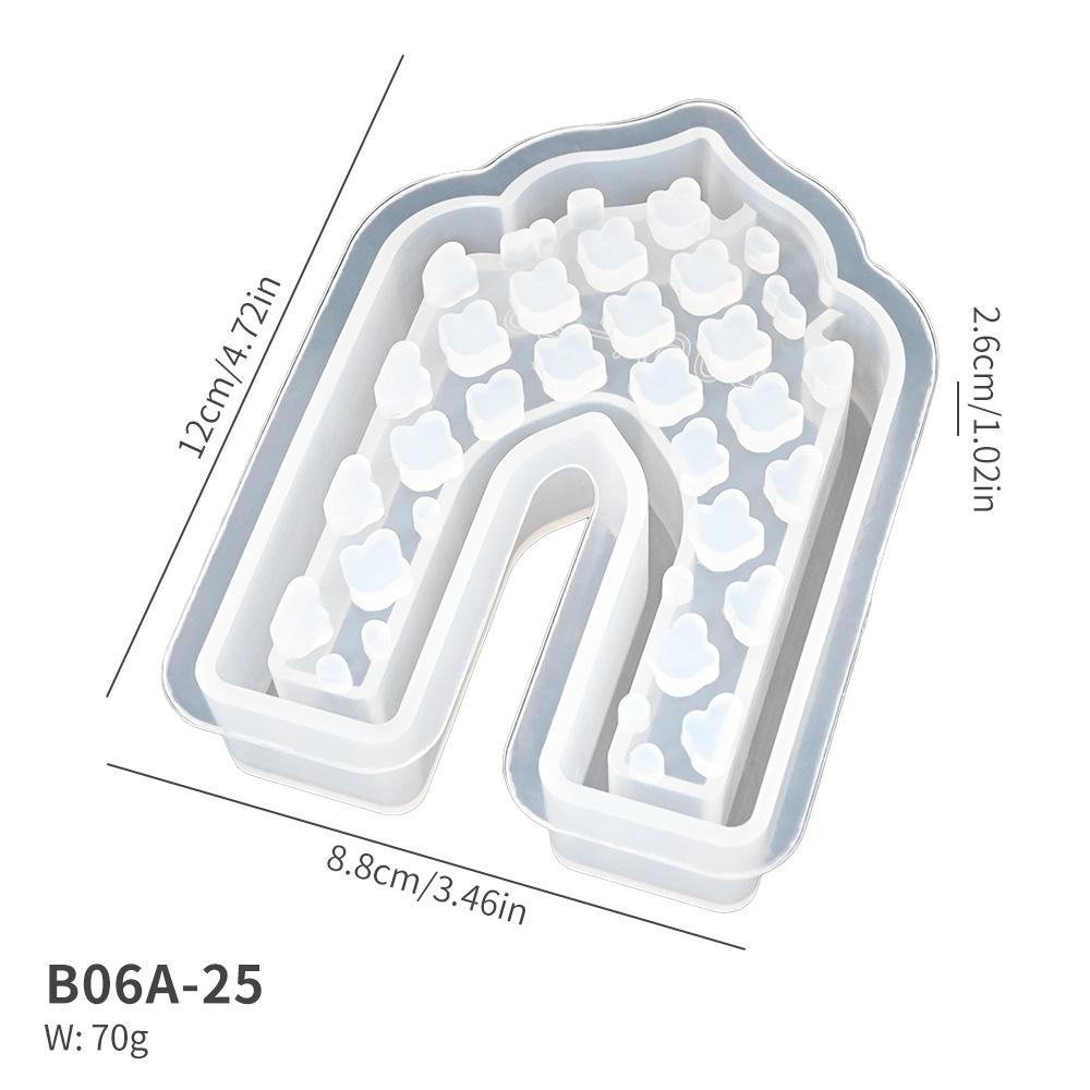 

Силиконовая форма «Сделай сам» для изготовления абажура светодиодной лампы, гипсовая форма для литья, украшение на Рамадан Ид B06a-25 base mold