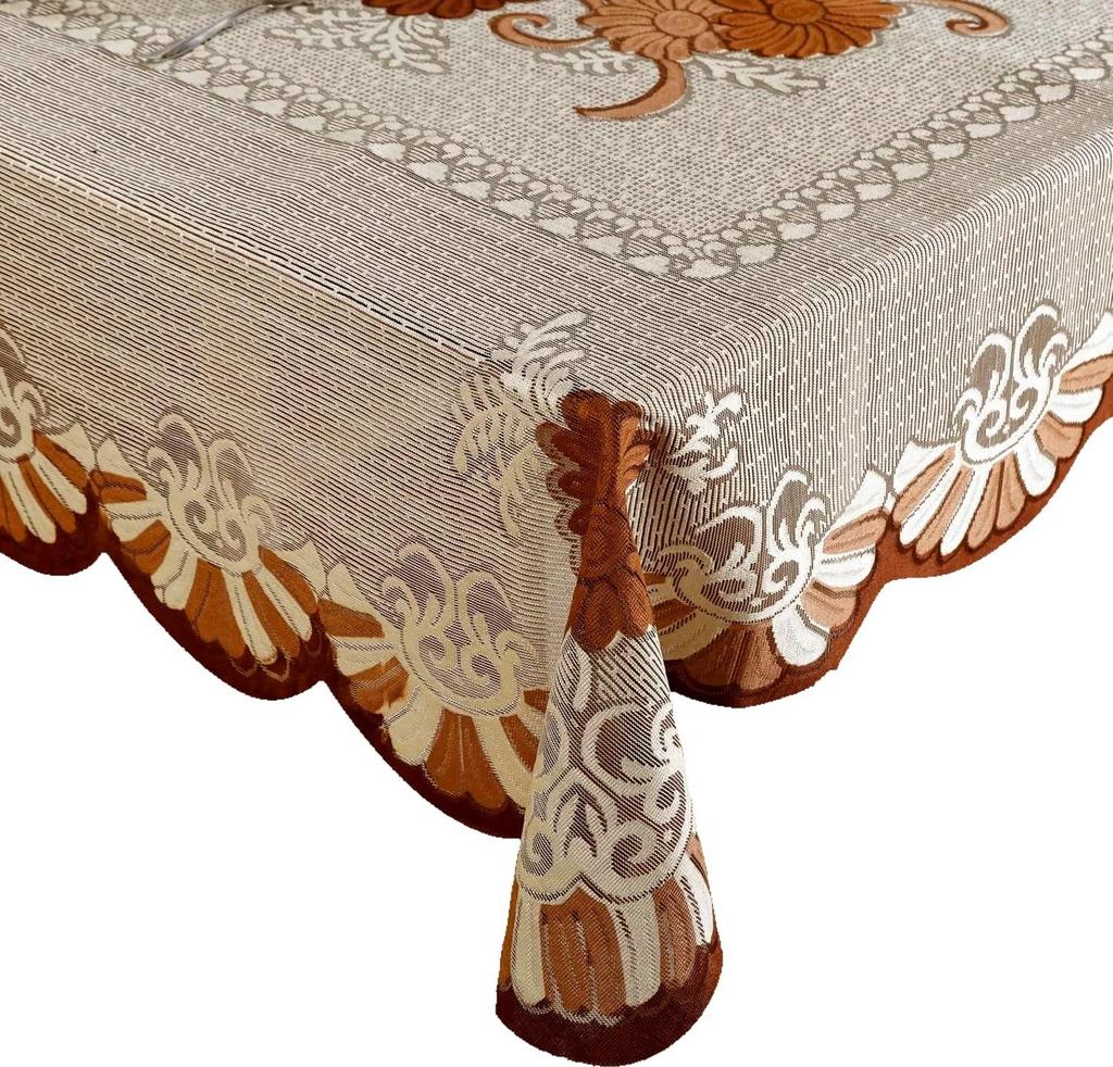 Cotton Dining Table Cloth 6 Seater - 60x90 Inch Cover - Durable Table Protector Cloth - Dining Table Cover 6 Seater Waterproof