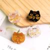 Bamboo Yao Jewelry: Cute Kitten Acetate Hair Clip - Cartoon Cat Acrylic Accessory