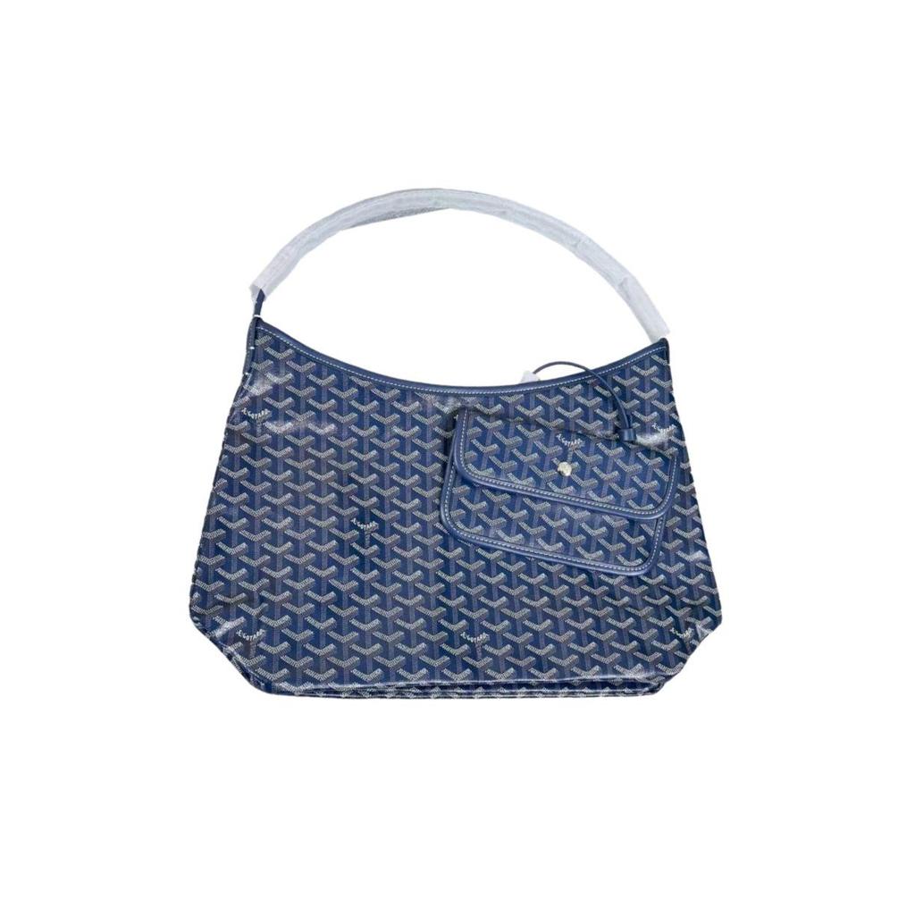 Genuine Leather Women's Dogtooth Hobo Shoulder Bag - Large Capacity Tote for Shopping & Commuting