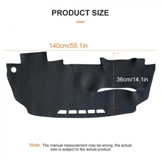 Leather Dash Mat Non-Slip Dashboard Dashmat Cover For Honda CR-V 2007-2011