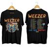 Weezer Indie Rock Roadtrip Tour 2023 Shirt Tee Geschenk Kurzarm S bis 5XL MM1043