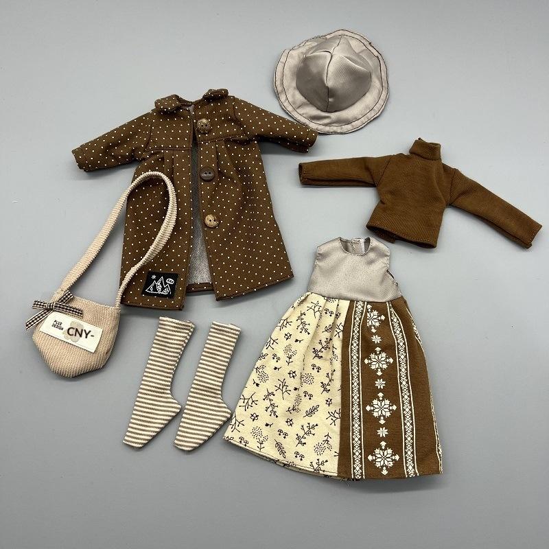1 Set 1/6 Ratio 30Cm Gl Body Ghost Mother Doll Wear Lolita Diy Dressing Toy Accessories Suitable For Doll'S Clothes