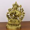 Copper Eighteen-handed Bodhisattva Buddha Statue Decoration Tibetan Tantric Nepalese Buddha Statue