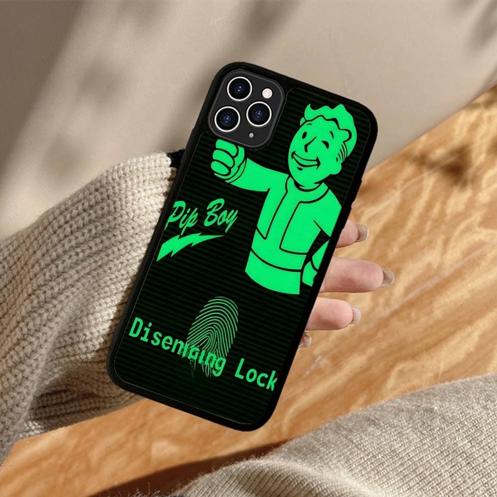S-Shelter Games F-FalloutS Phone Case Silicone PC+TPU For IPhone 11 12 13 14 15 16 17 Plus Pro Max Cover