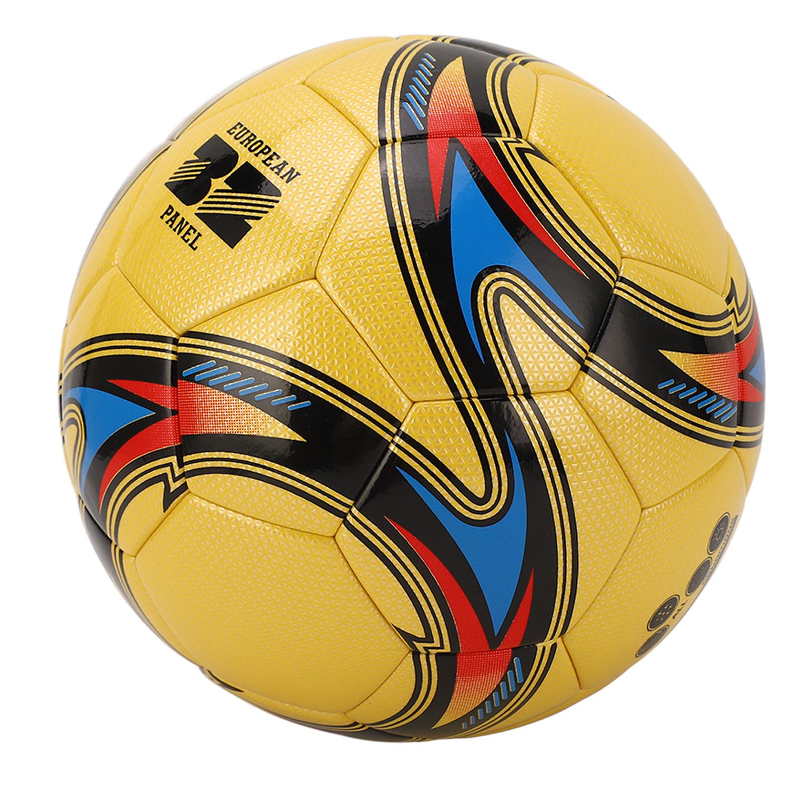 

Футбольный мяч Размер 5 ПУ Футбольный износостойкий Мягкий на ощупь Спортивный мяч для игры Матчи Дети