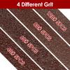 35/20pcs Sanding Belts Aluminum Oxide Abrasive Belts 40/60/80/120/320/600/800/1000  Assorted Grit Woodworking Polishing Grinding