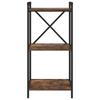 Bookshelf 40 x 30 x 85 cm Engineered Wood Smoked Oak