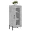 Sideboard Concrete Grey 34.5 X 34 X 90 Cm Particleboard