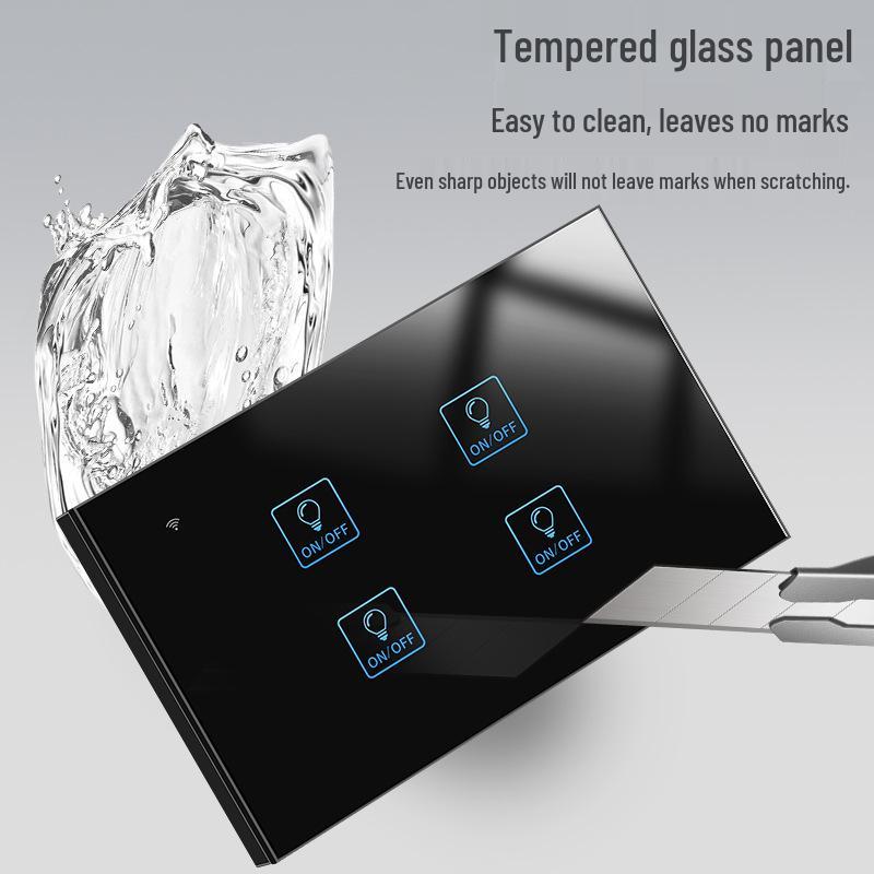 Zhengshang C5 Graffiti Smart WiFi Switch, Voice-Controlled, Tuya EU Standard, Compatible with Alexa & Google.