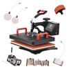 Multifunctional 8 In 1 Heat Press Machine 360 Degrees  Rotatable Hot Transfer Sublimation Digital Pressing