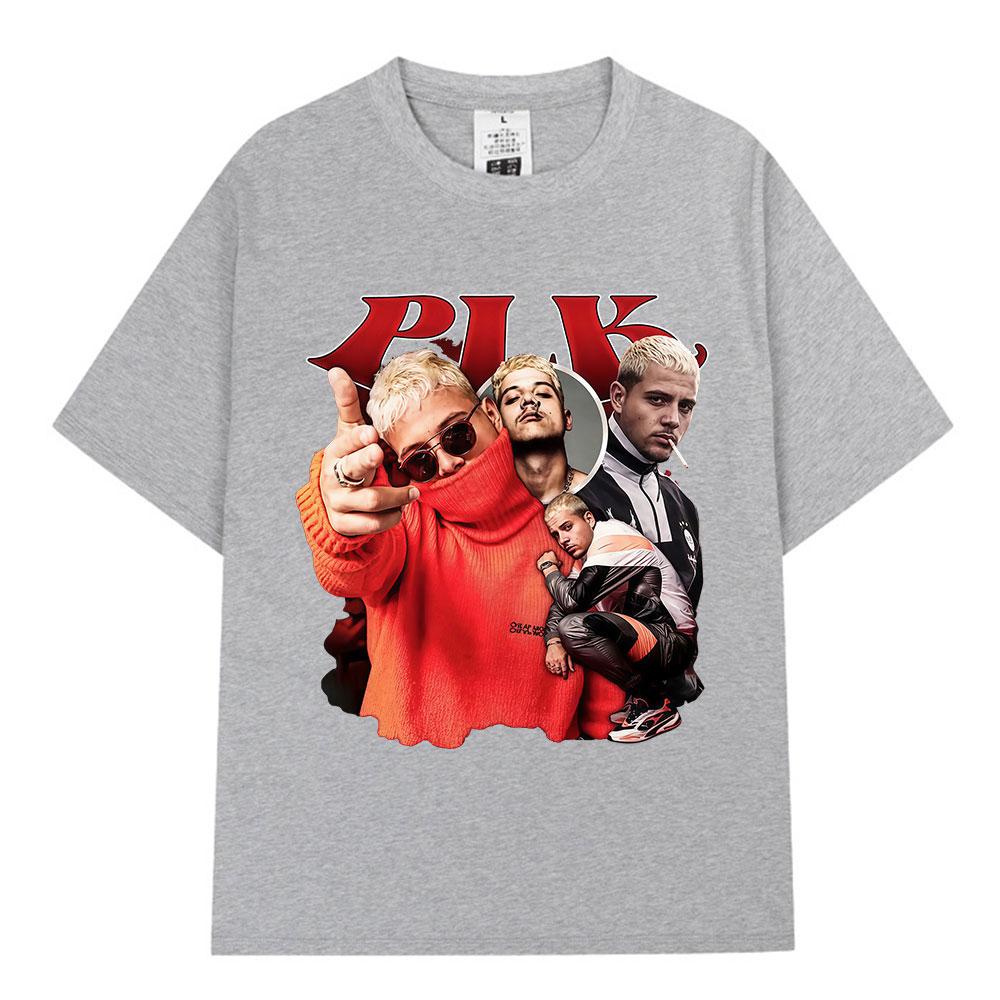 Rapper Plk Graphic Print Tshirt Unisexs Women Clothing Fashion Vintage Hip Hop Tshirts Casual 100 Cotton Short Sleeves T Shirts
