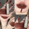Dark Red Velvet Matte Lipstick Waterproof Long Lasting Matte Lip Glaze Lipgloss Non-Stick Cup Makeup Lip Tint Cosmetic Makeup