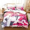Fashion 3D Print Anime Pink Girls Neneka Bedding Set Single Twin Full Queen King Size Bed Set Adult Kid Bedroom Duvet cover sets