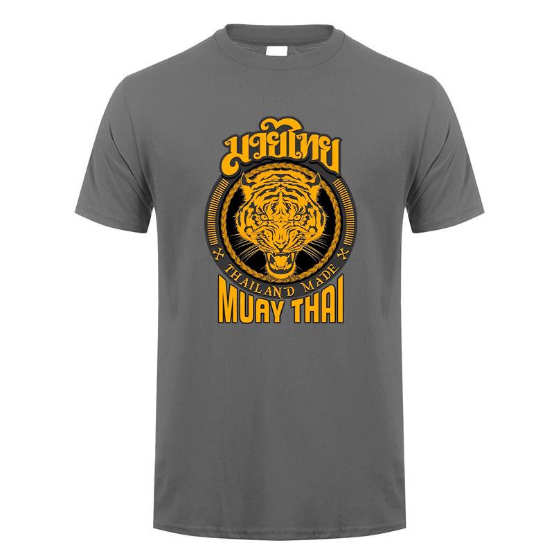 Tiger Sagat Muay Thai Thailand T Shirt Summer Cool Unisex Cotton Short Sleeve Tshirts Gift Unisex Tee Tops DY020