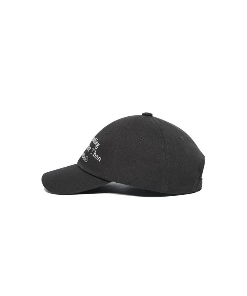 NOTIG Cotton Ball Cap Charcoal Gray_Okf3Accp101Cg