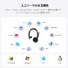 Nuroum HP31S Wireless Single with Web 45 Hours of Continuous Mute Volume Clear Compatible with and USB Black Headset, Ear, Bluetooth, Stand,