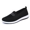 2026 Breathable Mesh Slip-On Flat Shoes for Middle-aged & Elderly - New Style Comfortable Old Beijing Cloth Mom Shoes
