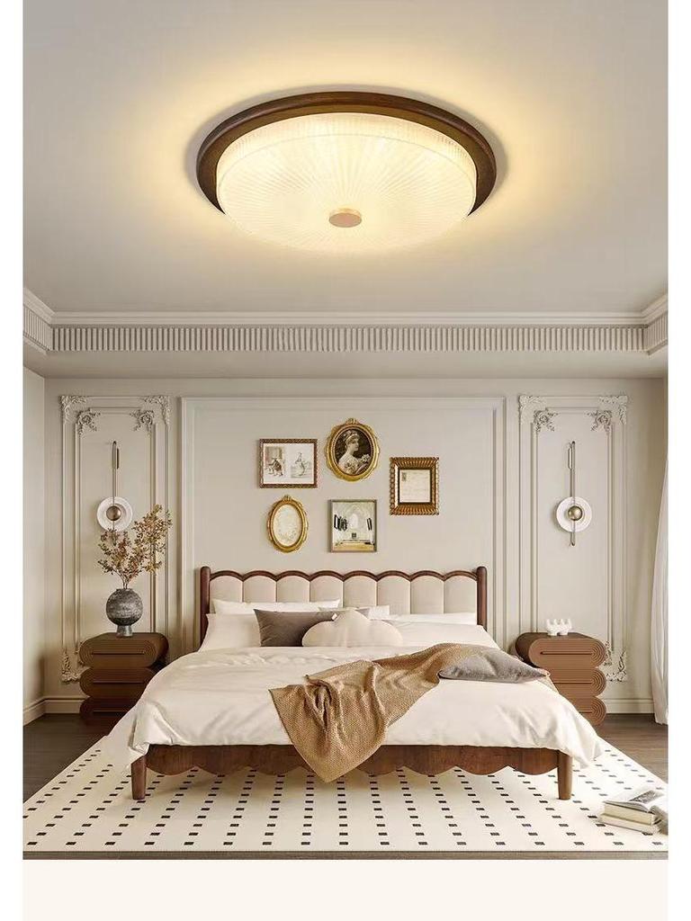 Mid-Century Modern Ceiling Light for Bedroom, Balcony, Stairway & Hallway - 2025 New Round Design.