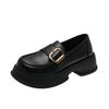 Mary Jane Women's Shoes Platform Small Leather Shoes Spring New One-pedal Leather Single Shoes Women