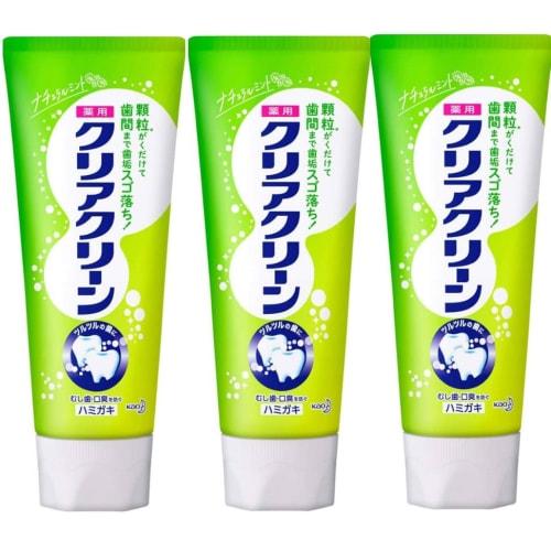 Clear Clean Natural Mint 120g x 3