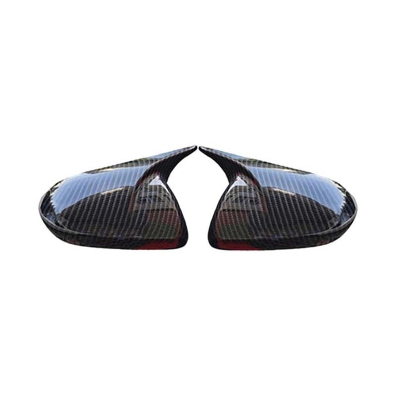 Car Upgrade For Mazda 3 2010-2013 & Mazda 6 2009-2011 Carbon Fiber Rearview Mirror Protective Cover Auto Parts