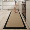 Simple Kitchen Leave-In Erasable Non-Slip Floor Mat Household Waterproof And Oil-Proof Foot Pad Thickened Strip Mat