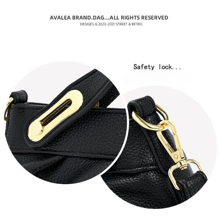 Fashion Pleated Women's Handbag Shoulder Messenger Bag