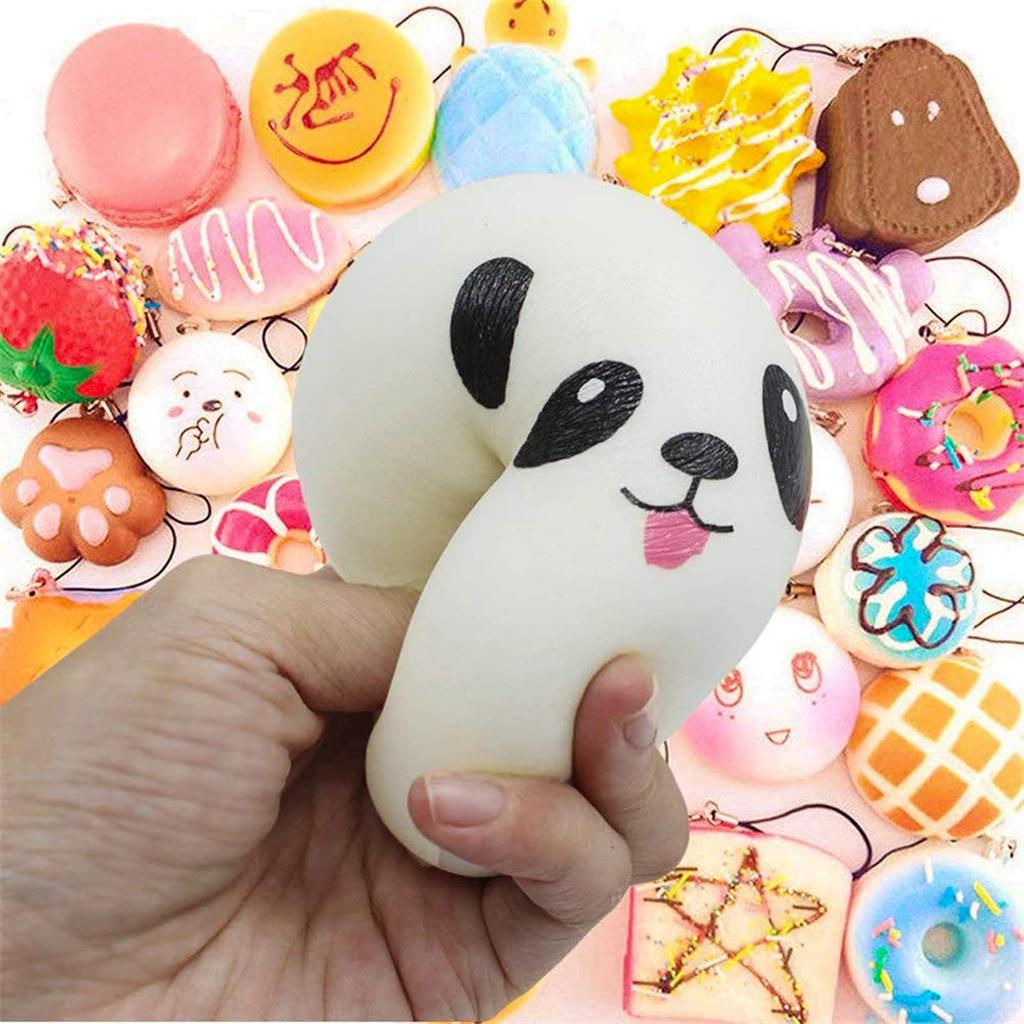 Brinquedos de Aperto TOUFEIYUAN, Conjunto de 30 Peças, Alívio do Estresse, Subida Lenta, Não Tóxico, Fofo, Macio, Fofo, Brinquedos de Comida, Divertido, Aniversário, Dia das Crianças, Presente, Crianças