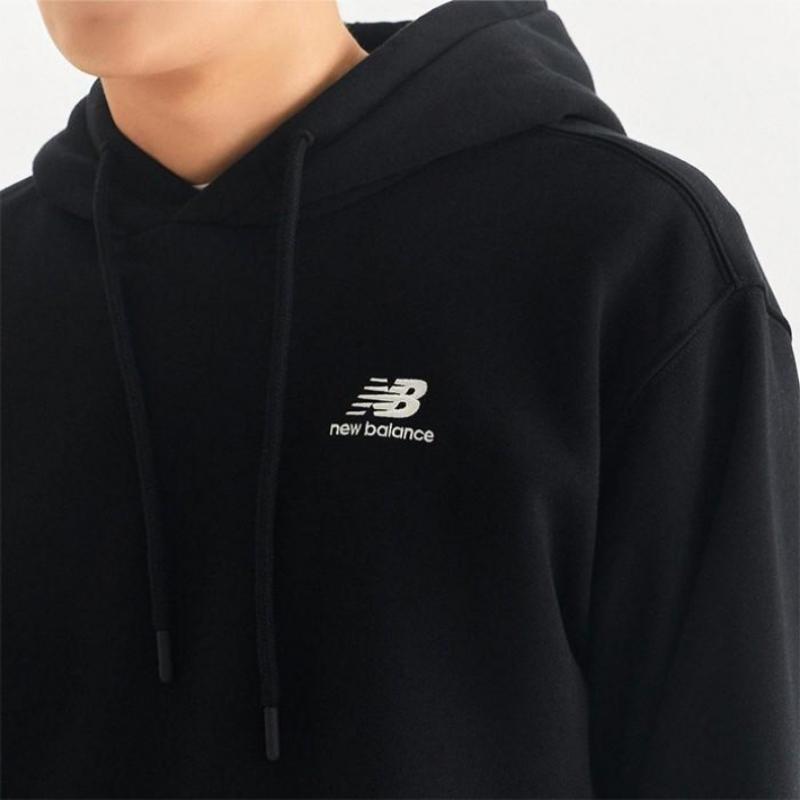 New Balance Hanorac Unisex Basic cu Logo Pieptănat Nbn0d41013