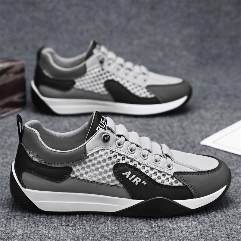 

Mesh Shoes Men s Forrest Gump Shoes Men s Large Mesh Hollow Men s Shoes Breathable Casual Sneakers Student Summer 2024 44