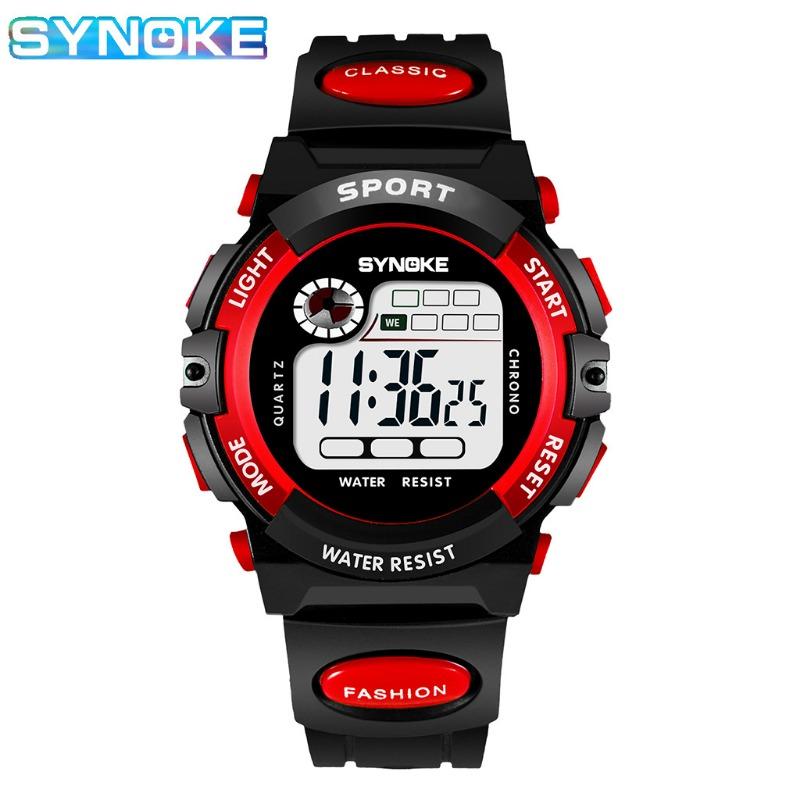 Top Brand New Electronic Watch Sports Waterproof Men's and Women's Students Explosive Watch