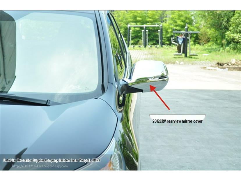 Honda CRV 2012-2022 Rearview Mirror Cover Anti-Scratch Trim with Decorative Bright Strip